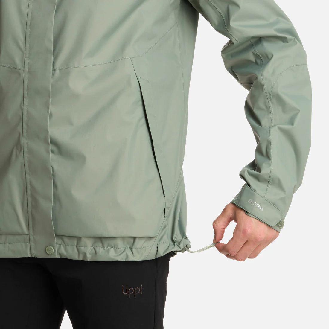 Chaqueta Hombre Blizzard B-Dry Hoody Jacket Jade Oscuro