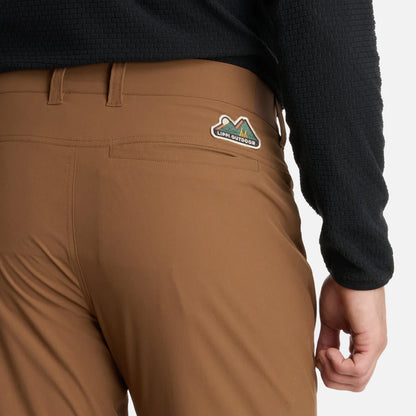 Pantalón Hombre Lennox Q-Dry Mix-2 Pants Café
