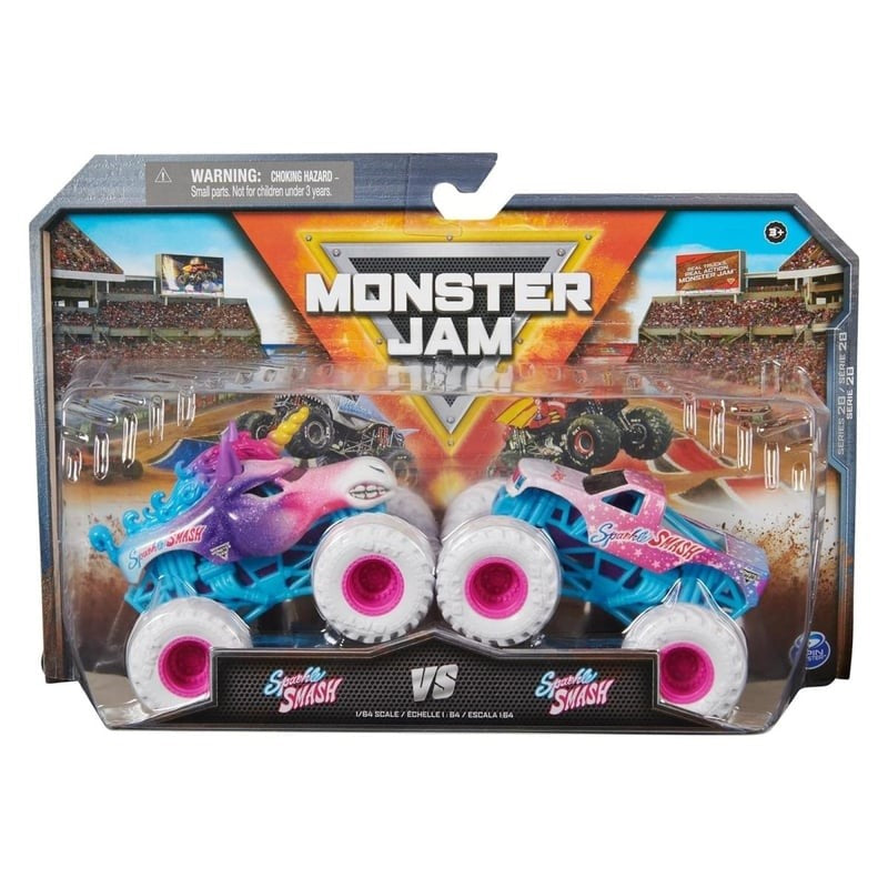 Pack Monster Jam 1:64 - Sparkle Smash Unicorn