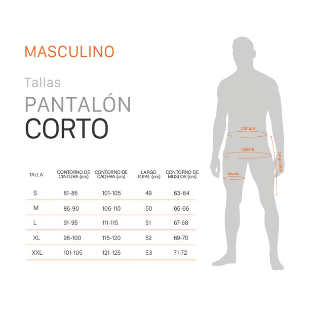 Short Hombre Jake Negro