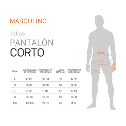 Short Hombre Jake Negro