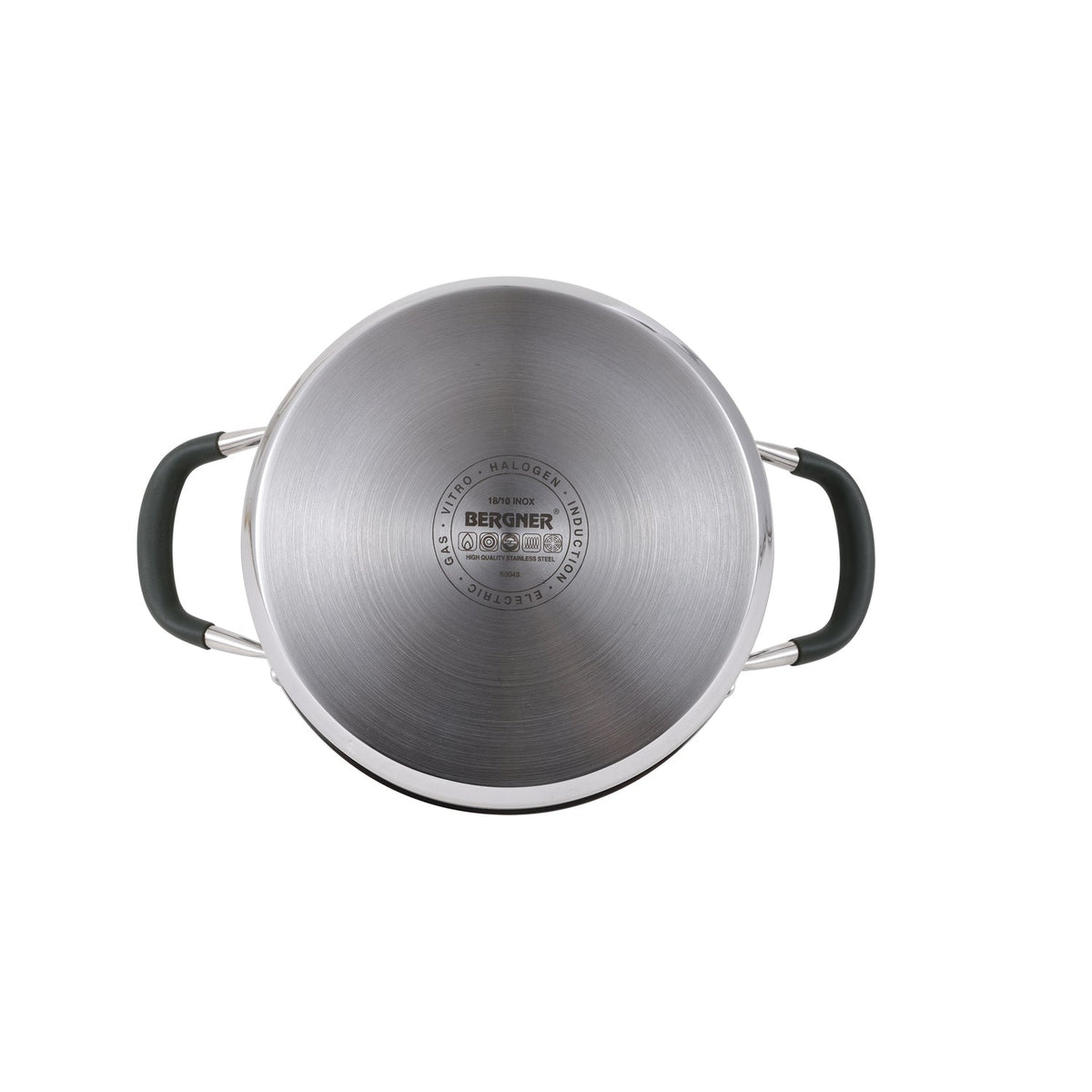 Olla Con Tapa Acero Inoxidable Midnigth 24 cm