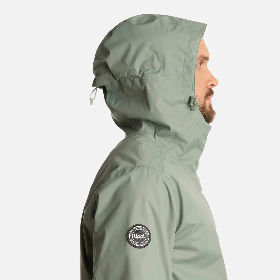 Chaqueta Hombre Blizzard B-Dry Hoody Jacket Jade Oscuro