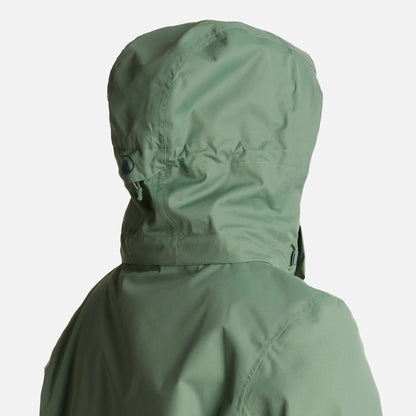 Chaqueta Mujer Tres Cruces Fusion-3 Hoody Jacket Jade Oscuro