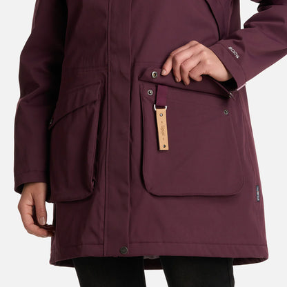 Chaqueta Mujer DayBreak B-Dry Jacket Vino