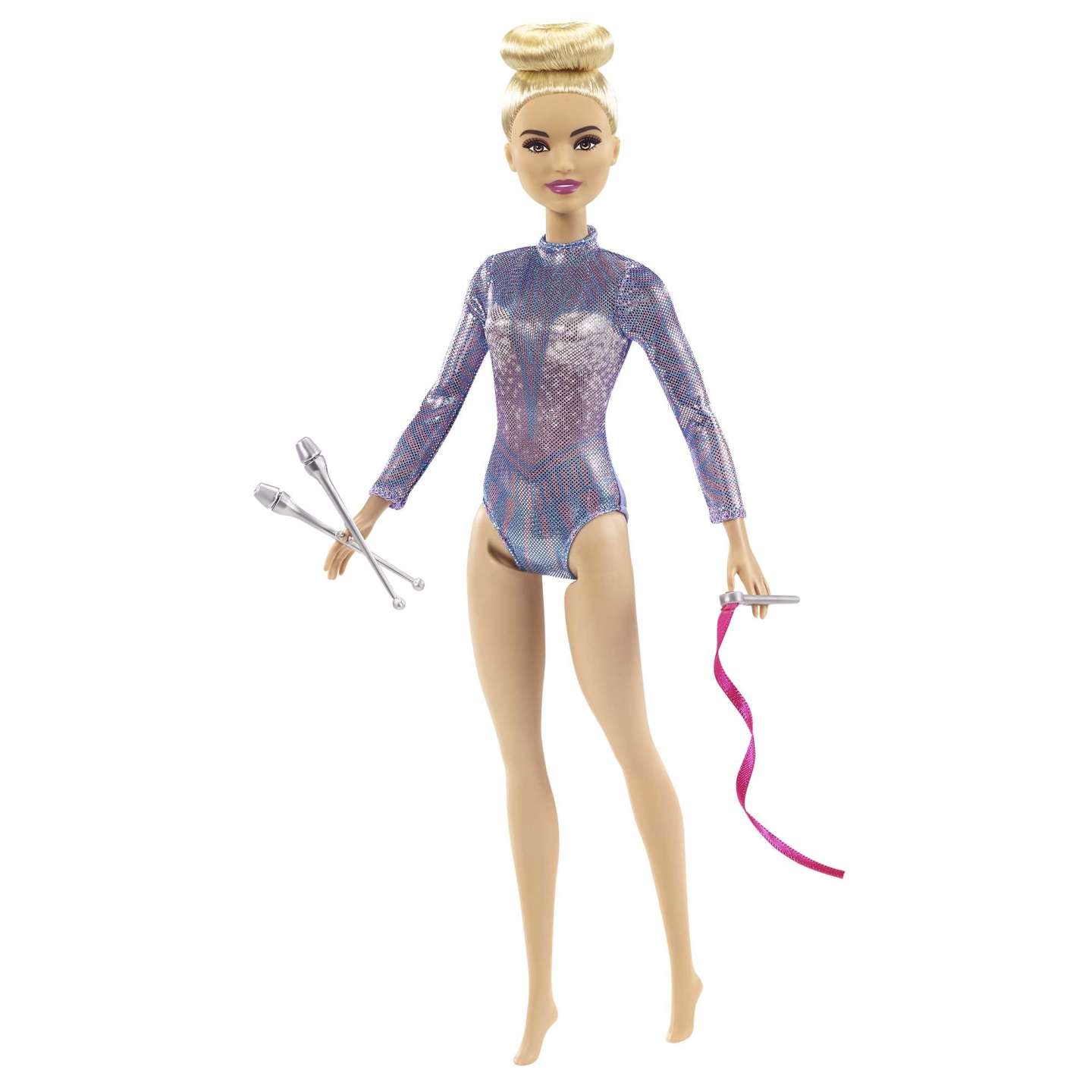 Barbie Gimnasta Rítmica Muñeca (Rubia)