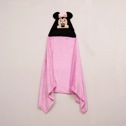 Manta Capucha 3D 70x150 Minnie