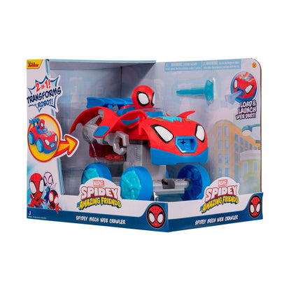 Vehículo Escalador Mecánico Disparador Spidey