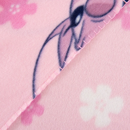 Manta Polar 115x130 Cm Stitch Angel Pink