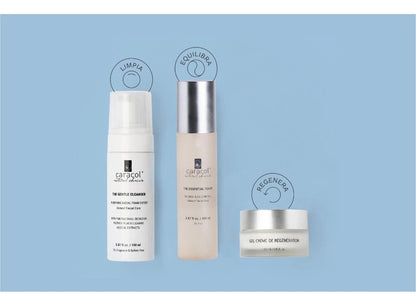 Pack Rostro Y Cuello Caracol Natural Skincare 50 Ml Control Total Ácne