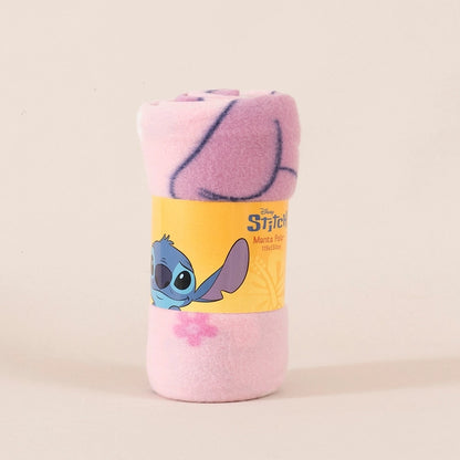 Manta Polar 115x130 Cm Stitch Angel Pink