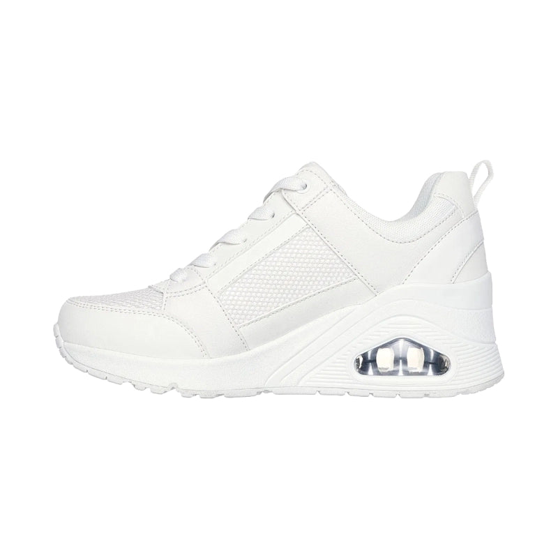Zapatillas Mujer Urbanas Uno Wedge Blanca