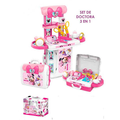 Set Minnie Doctora 3 En 1