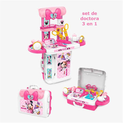 Set Minnie Doctora 3 En 1