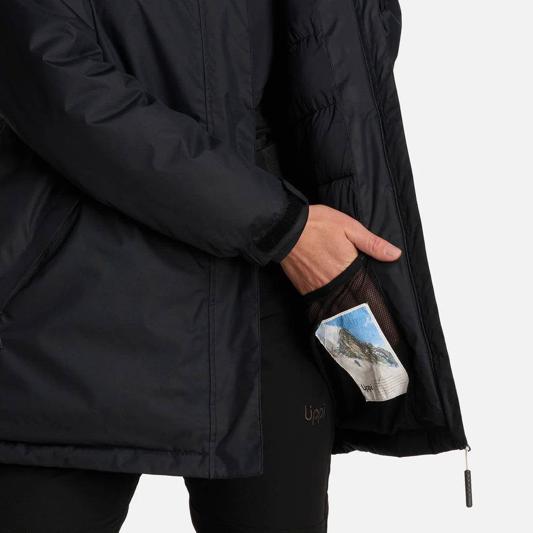 Chaqueta Mujer Gunther B-Dry Hoody Jacket Negro