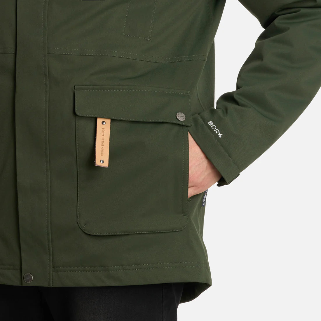 Chaqueta Hombre DayBreak B-Dry Jacket Verde Militar