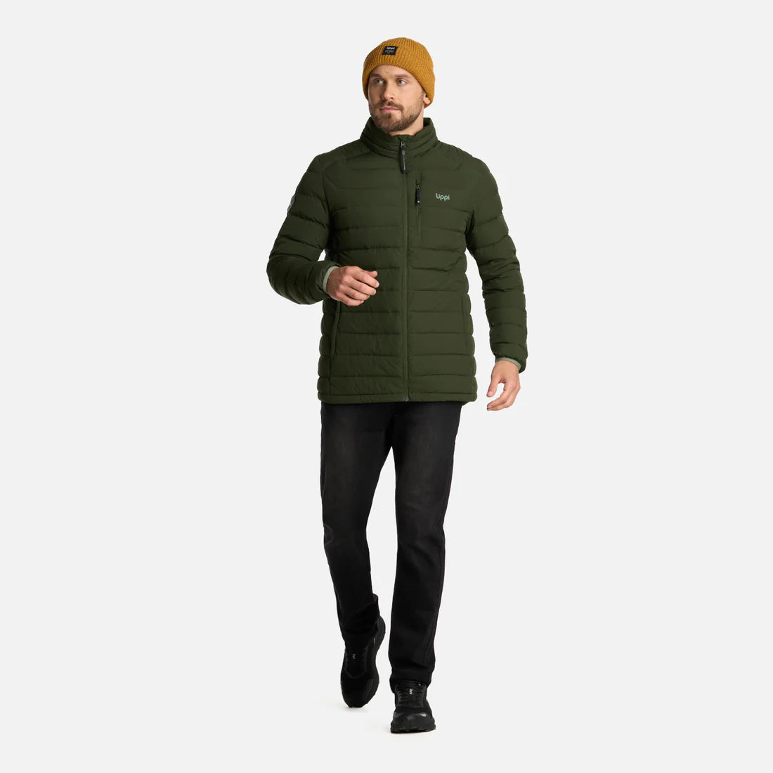 Chaqueta Hombre Aero Down Jacket Verde Militar