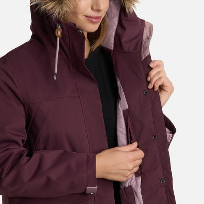 Chaqueta Mujer DayBreak B-Dry Jacket Vino