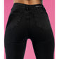 Jeans Mujer 3301 Emily Negro