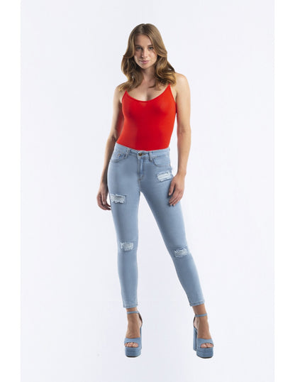 Jeans Mujer Alto Verano Katy 3406