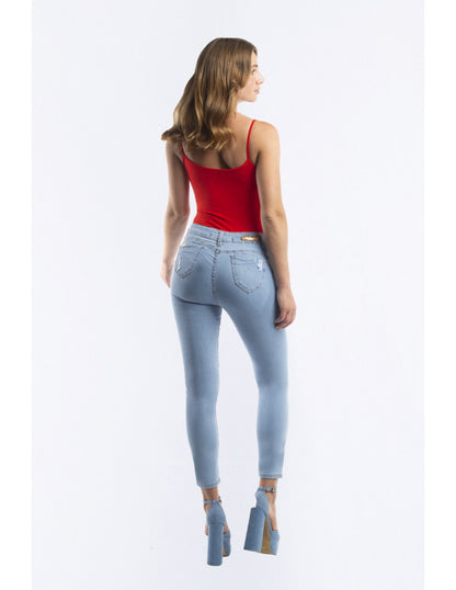 Jeans Mujer Alto Verano Katy 3406