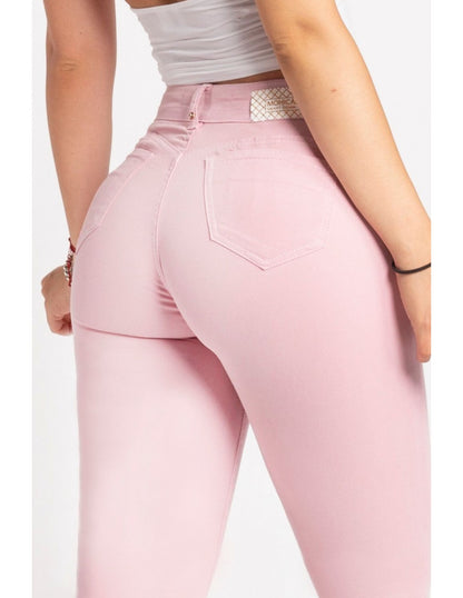 Jeans Mujer 217439 Palo Rosa