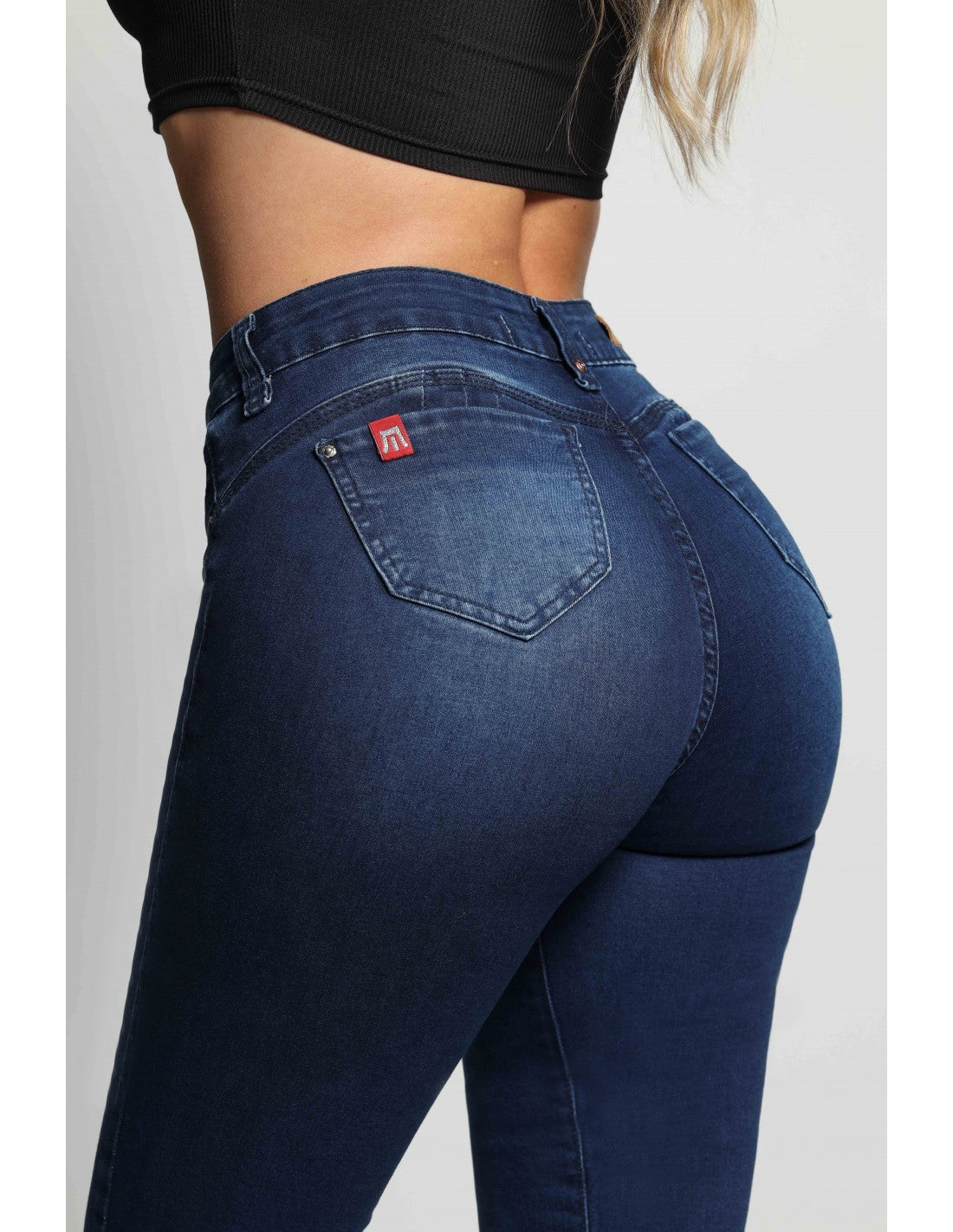 Jeans Mujer Recto 4202 Azul Oscuro