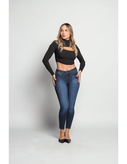 Jeans Mujer Skenny 4226 Azul Clasico