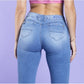 Jeans Mujer Skinny 3338 Chelsea Azul