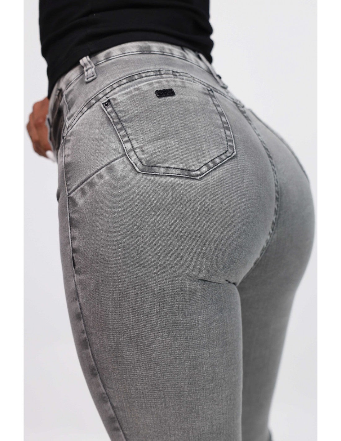 Jeans Mujer Skinny 3941 Gris