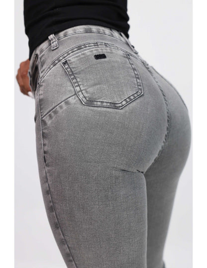 Jeans Mujer Skinny 3941 Gris