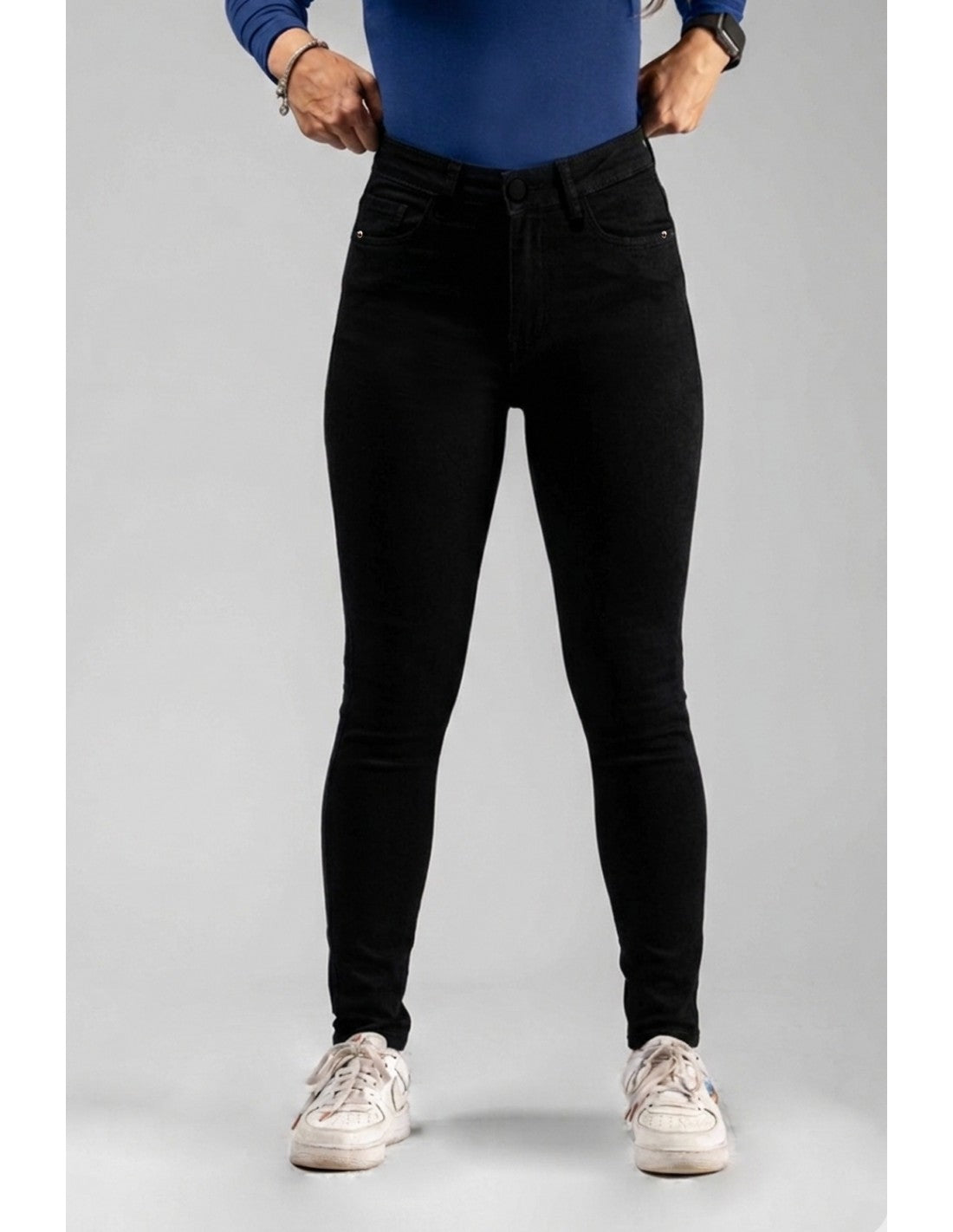 Jeans Mujer Skinny 4128 Negro