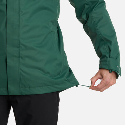 Chaqueta Hombre Tres Cruces Fusion-3 Hoody Verde Botella