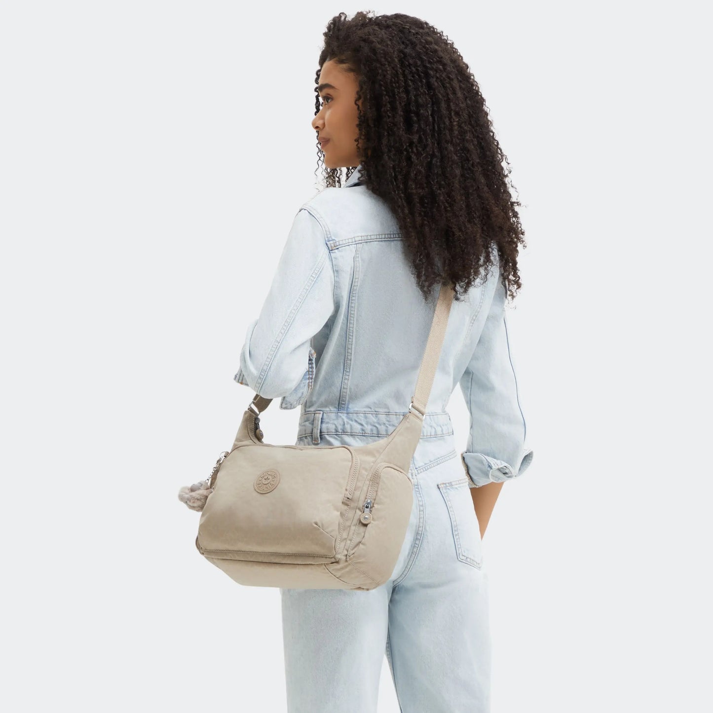 Cartera Gabb Sign Beige Emb