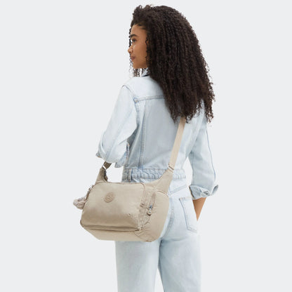 Cartera Gabb Sign Beige Emb