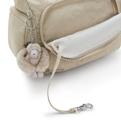 Cartera Gabb S Sign Beige Emb