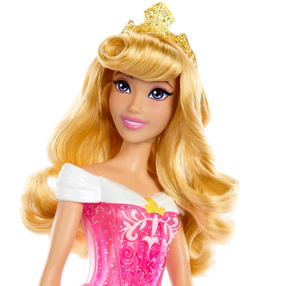 Muñeca Niña Princesa Aurora Rosado
