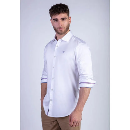 Camisa Hombre Smart Casual Astoria Ferouch Blanco