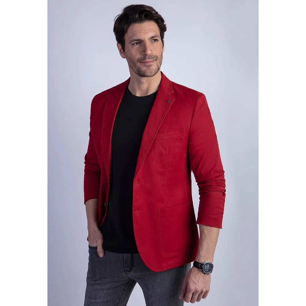 Blazer Hombre Stanford Ferouch Rojo