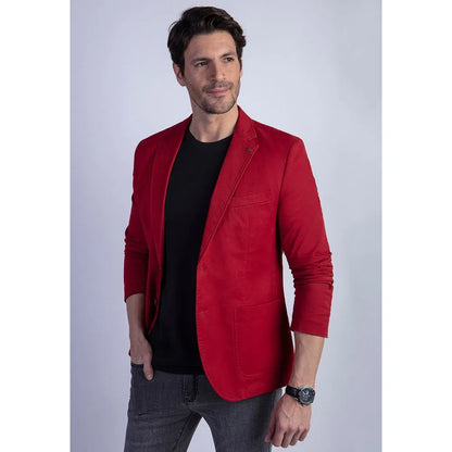 Blazer Hombre Stanford Ferouch Rojo