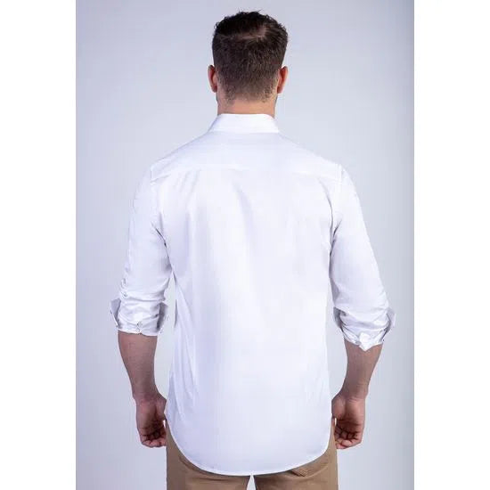 Camisa Hombre Smart Casual Astoria Ferouch Blanco