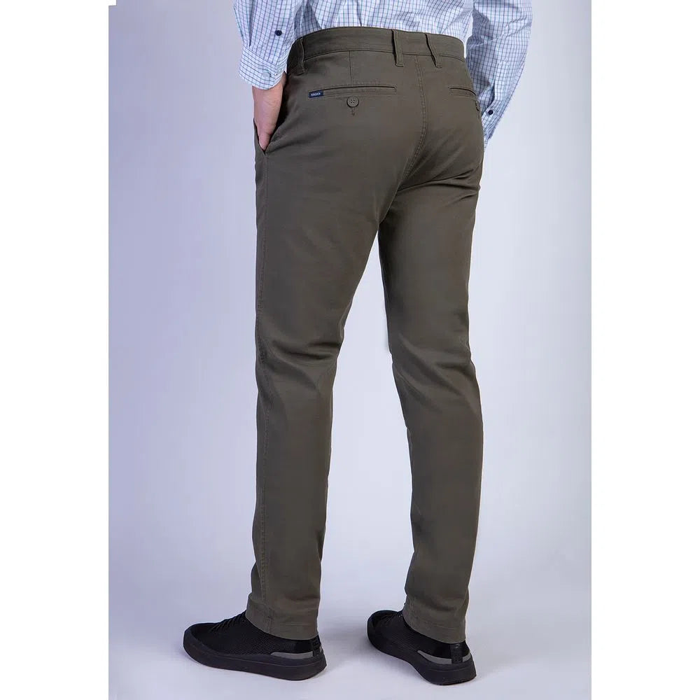 Pantalón Hombre Twill Slim Ferouch Militar