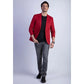 Blazer Hombre Stanford Ferouch Rojo