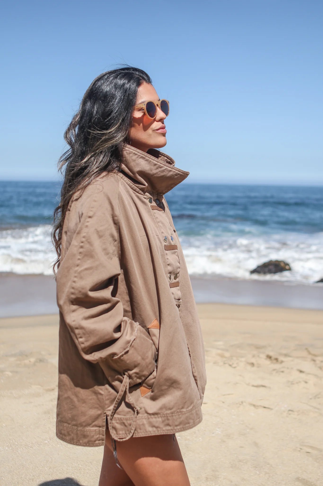 Chaqueta Mujer Lucca Cafe