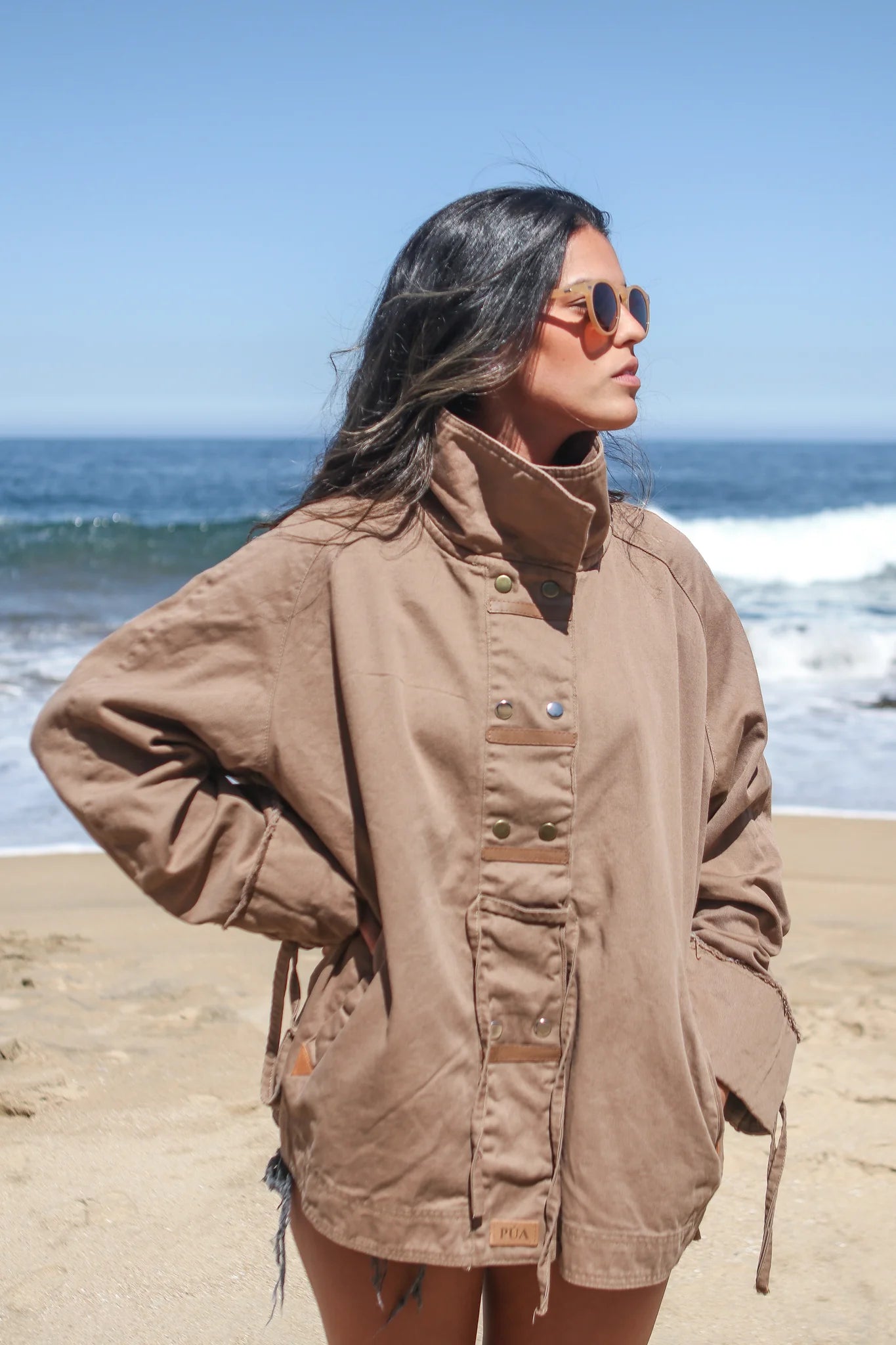Chaqueta Mujer Lucca Cafe