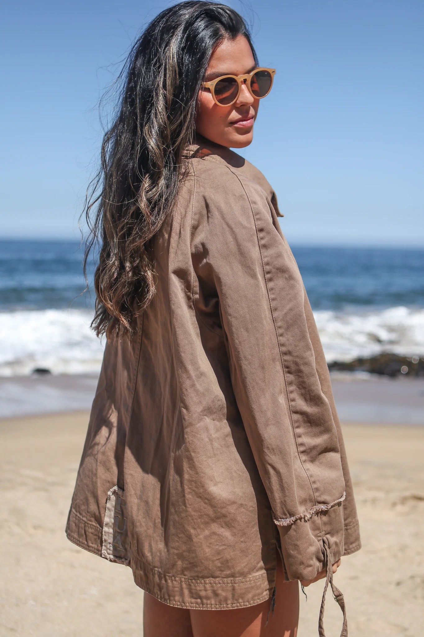 Chaqueta Mujer Lucca Cafe