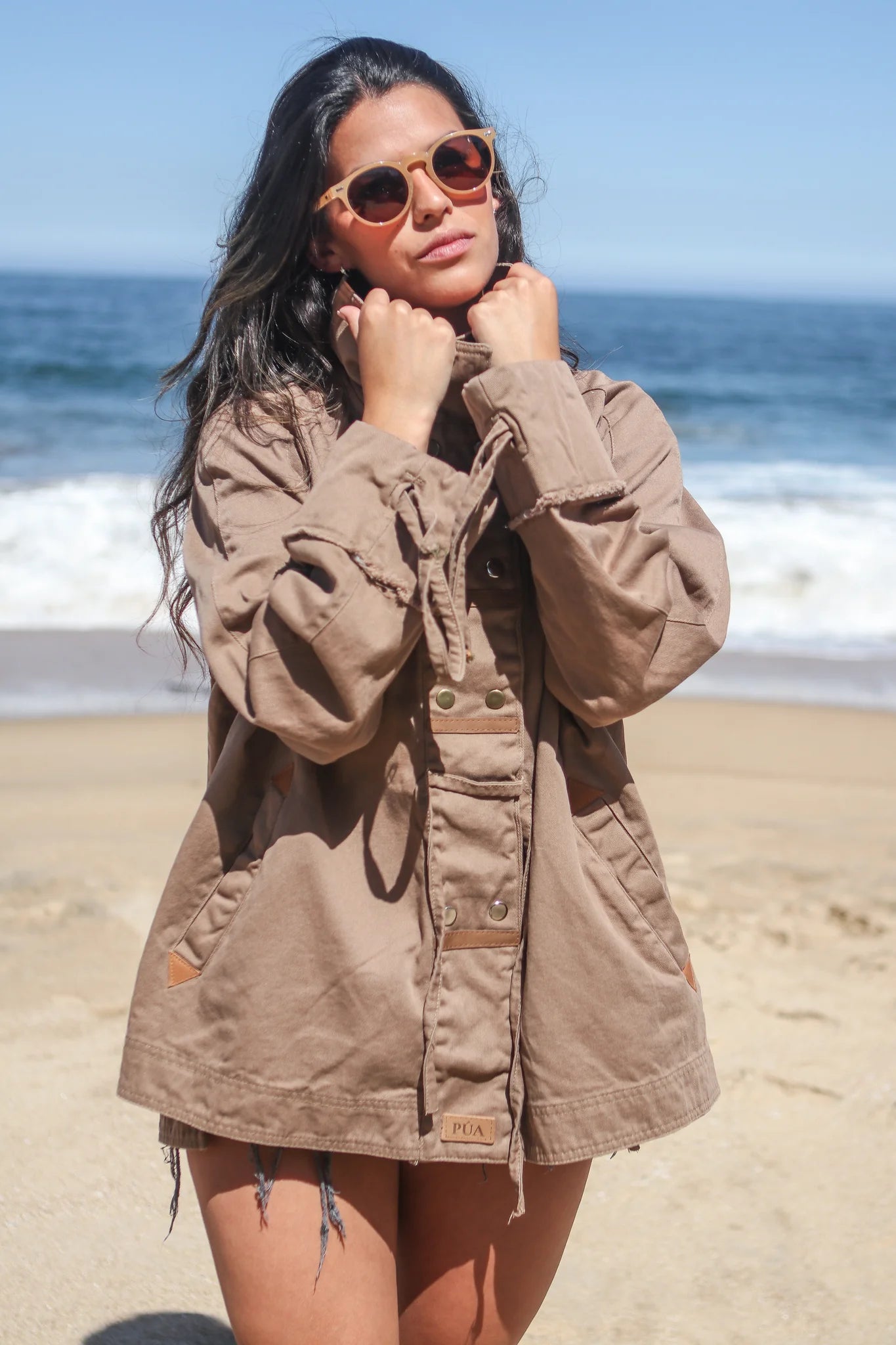 Chaqueta Mujer Lucca Cafe