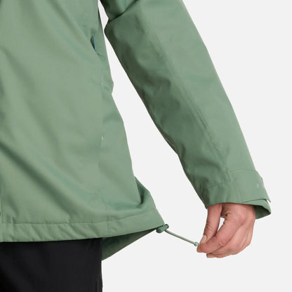 Chaqueta Mujer Tres Cruces Fusion-3 Hoody Jacket Jade Oscuro