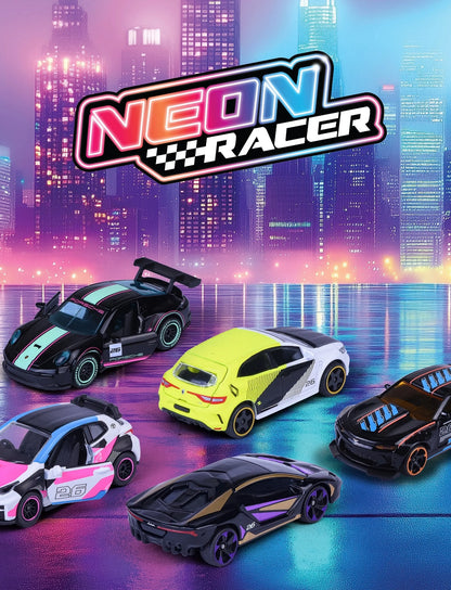 Set de autos Neon