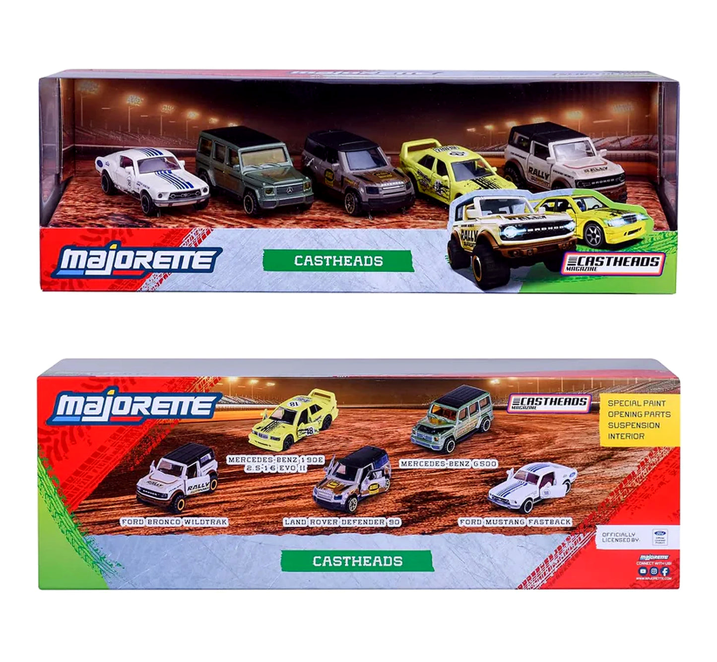 Set de Autos Castheads